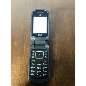 LG 441G Black Wireless Flip Phone - Tested!!!